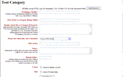 Add Info Screen