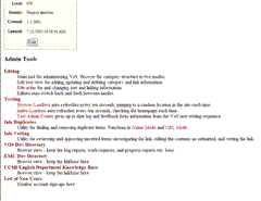 Initial MyVoS Editing Screen